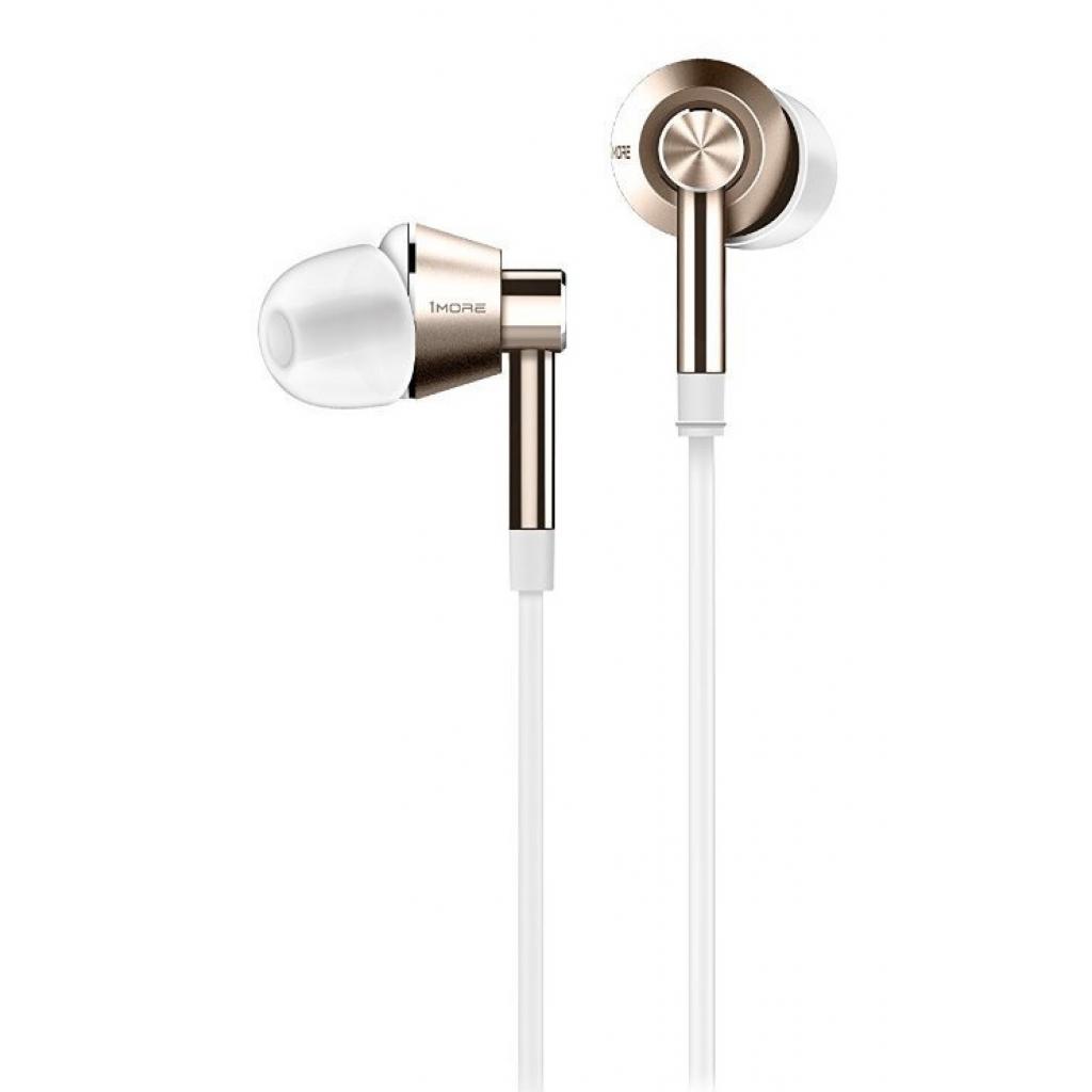 Наушники 1MORE Dual Driver In-Ear Headphones White/Gold (6933037210026)