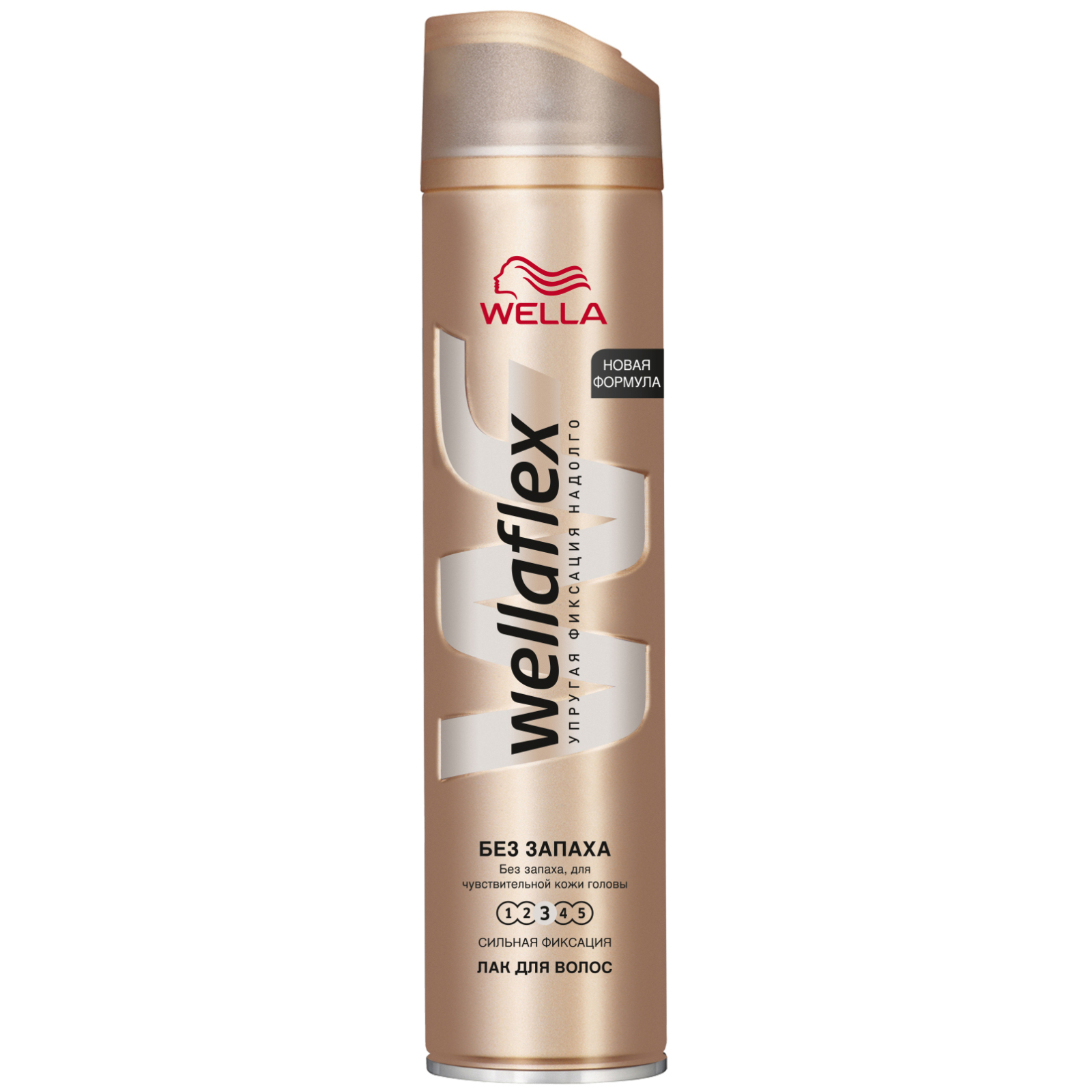 Лак для волос WellaFlex без запаха Сильная Фиксация 250 мл (4015600326647)