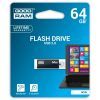USB флеш накопитель Goodram 64GB UCU2 Cube Black USB 2.0 (UCU2-0640K0R11) изображение 3