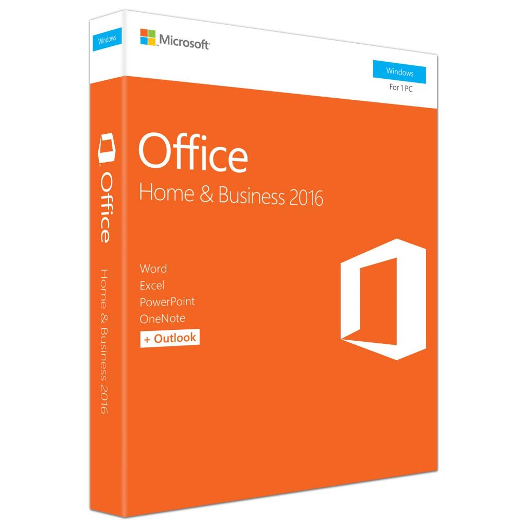 Офісний додаток Microsoft Office 2016 Home and Business English DVD P2 (T5D-02710)