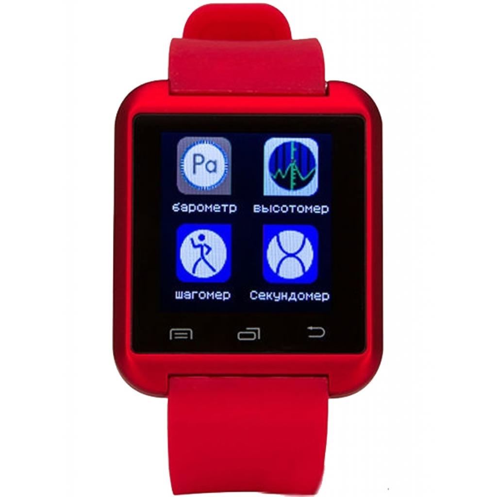 Смарт-годинник Atrix Smart watch E08.0 (red) зображення 2