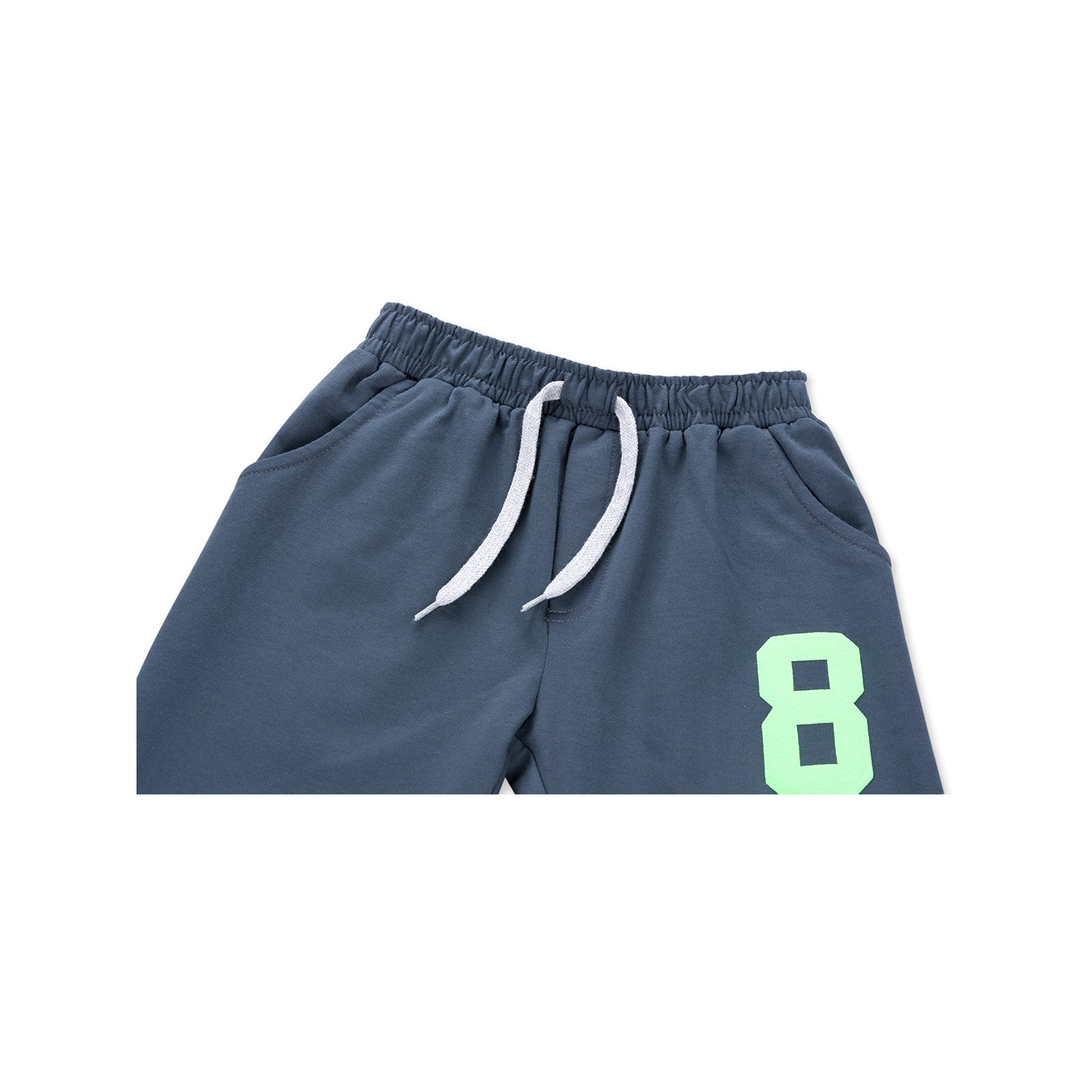 Футболка дитяча Breeze з шортами "Eighty" (8884-140B-gray) зображення 4