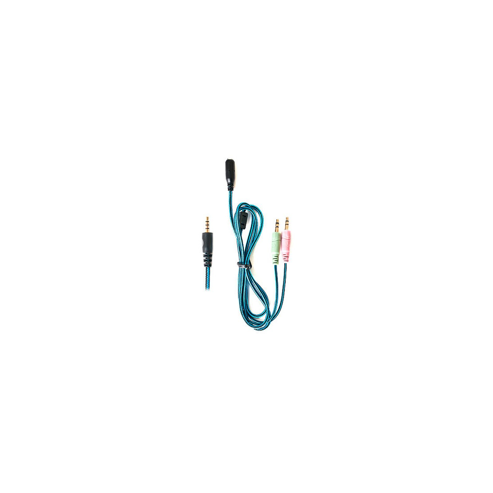 Навушники REAL-EL GDX-7500 black-blue зображення 8