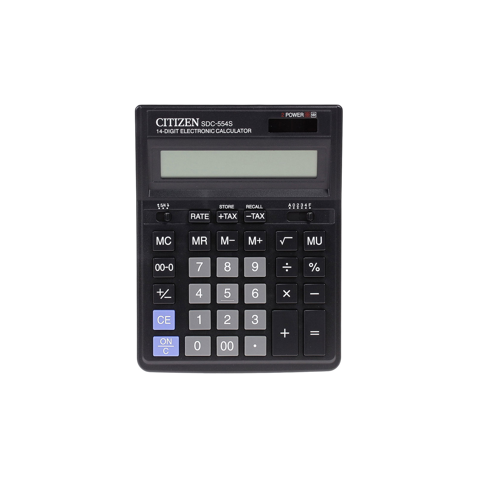 Калькулятор Citizen SDC-554S изображение 2