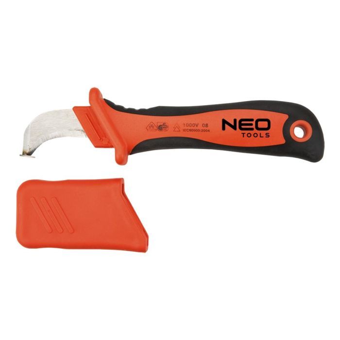 Ніж монтажний Neo Tools (1000 В) з "підошвою", 190 мм (01-551) зображення 2