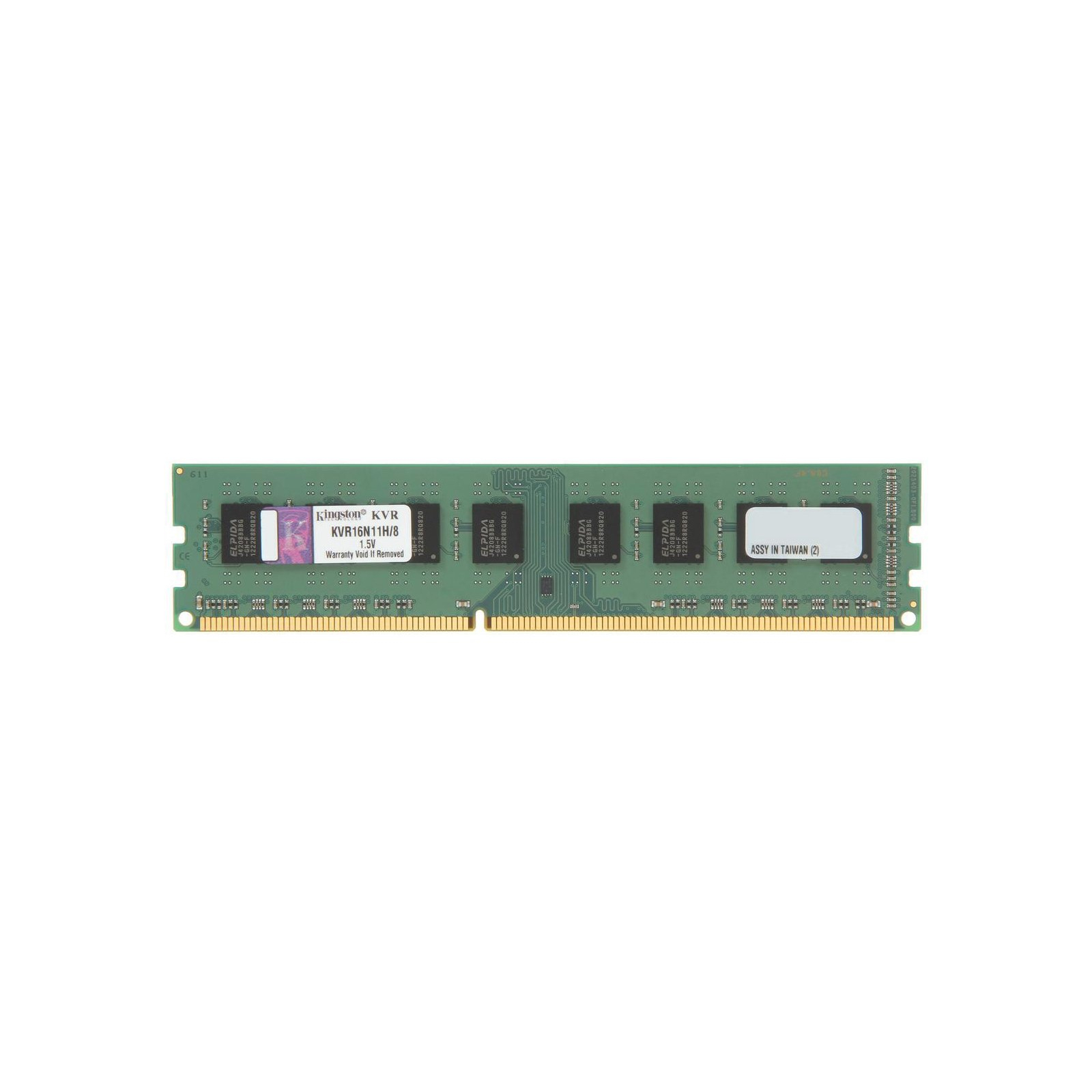 Модуль памяти для компьютера DDR3 4GB 1600 MHz Kingston (KVR16N11H/4)