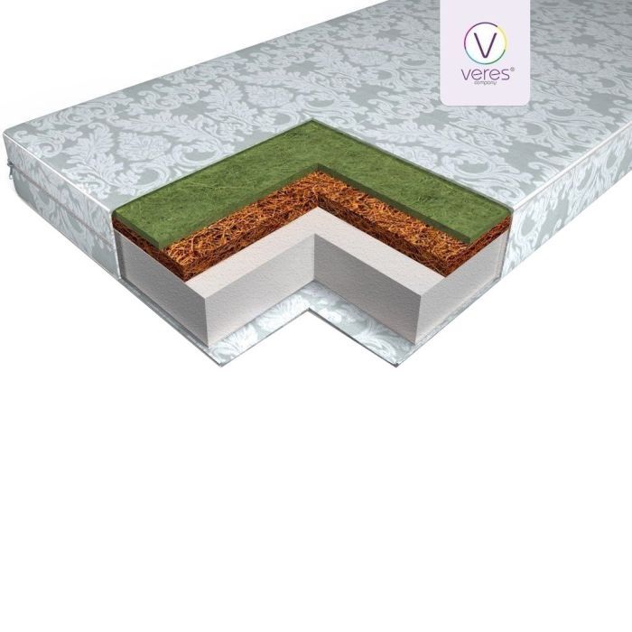 Матрас для детской кроватки Верес Hollowfiber LUX 10 см (50.3.02)