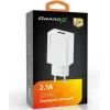 Зарядний пристрій Grand-X 5V 2.1A White (CH-03W) зображення 3