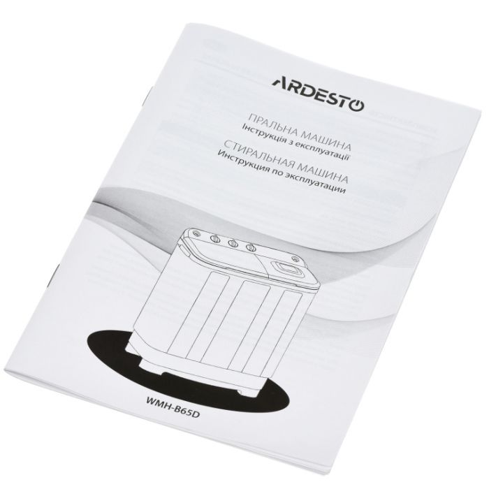 Пральна машина Ardesto WMH-B65D зображення 12