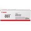 Картридж Canon 051 Black 1.7K (2168C002) зображення 3