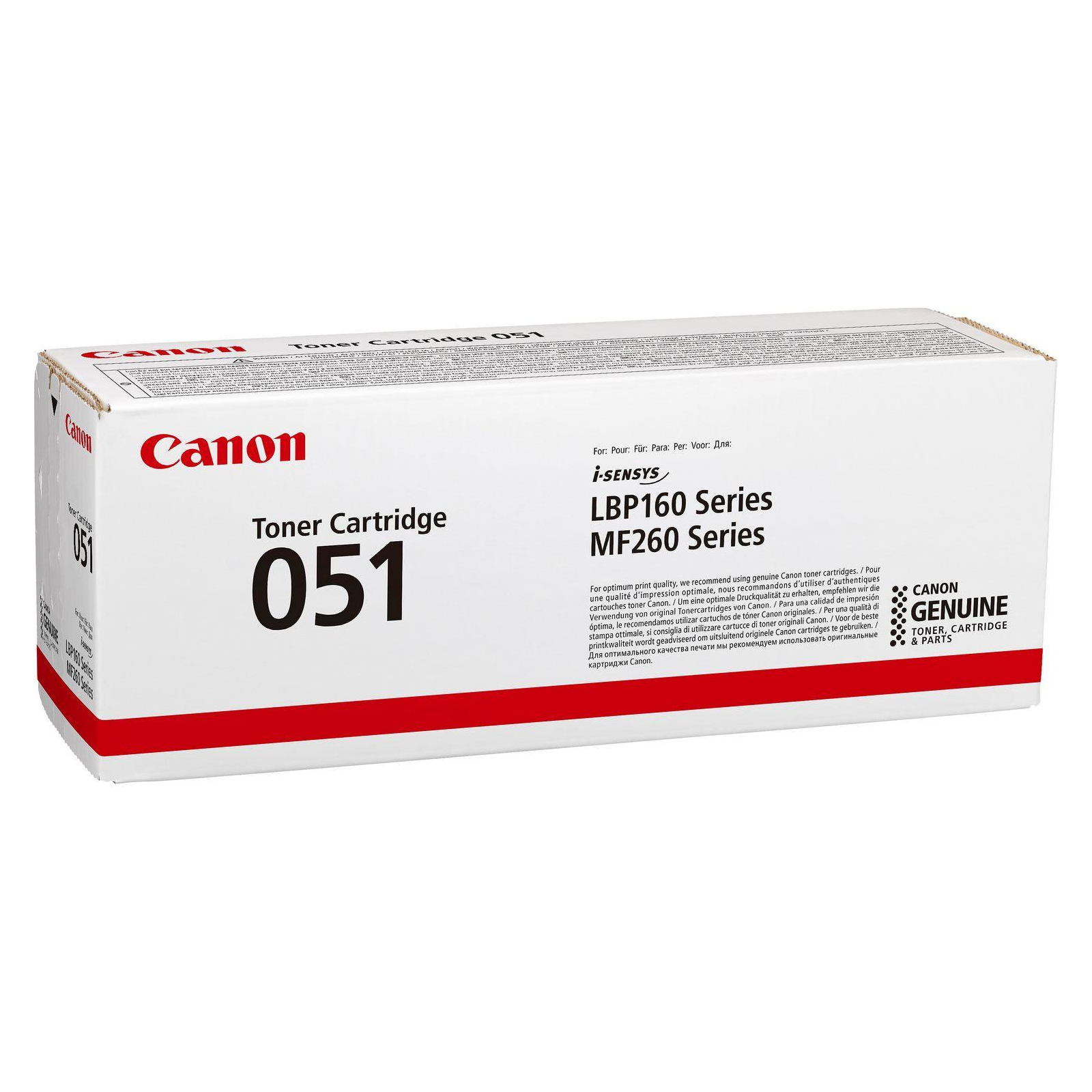 Картридж Canon 051 Black 1.7K (2168C002) зображення 4