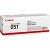 Картридж Canon 051 Black 1.7K (2168C002) зображення 4
