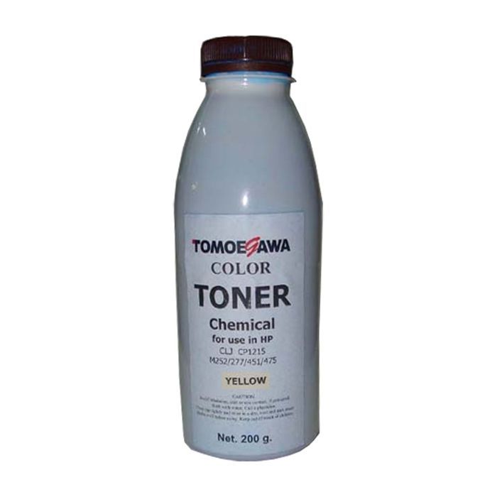 Тонер HP CLJ CP1215/M252/277/451/475 Chemical (200г) Yellow Tomoegawa (THP1215Y200)