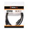 Кабель мультимедійний HDMI M to HDMI M 4.0m black REAL-EL (EL123500019) зображення 3