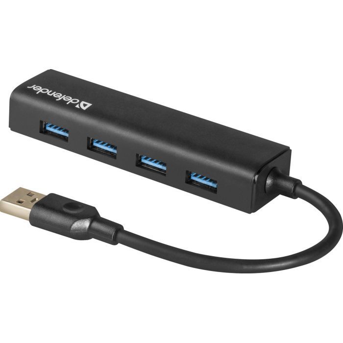 Концентратор Defender Quadro Express USB3.0, 4 port (83204) изображение 2