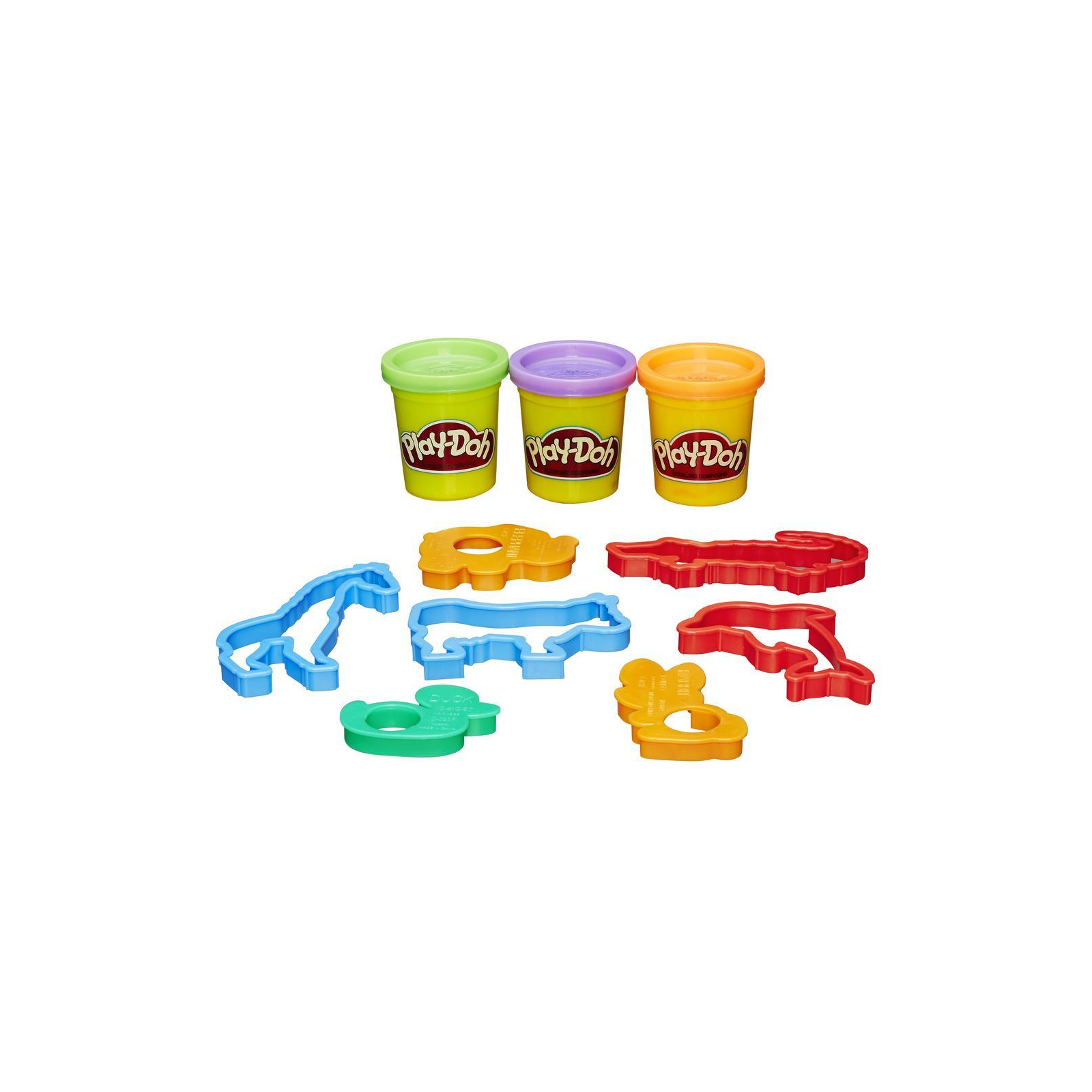 Набор для творчества Hasbro Play-Doh Мини ведерко Зоопарк (23414_23413) изображение 2