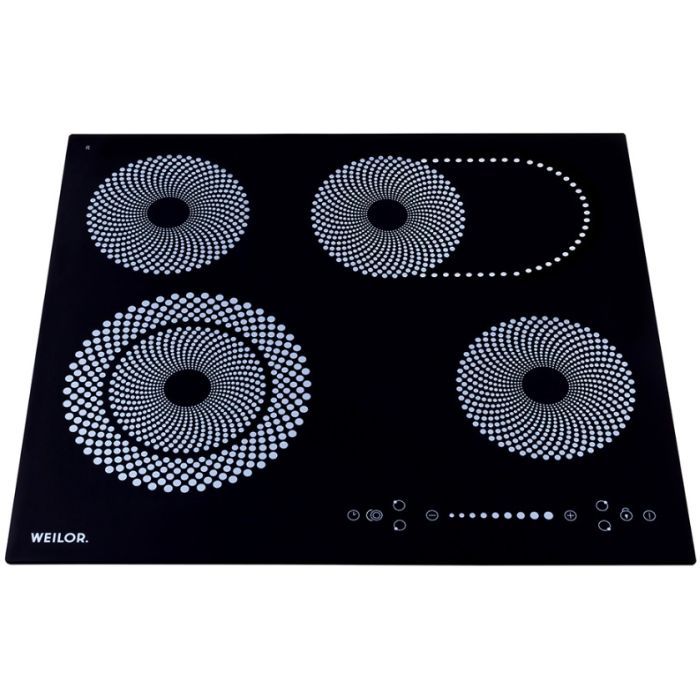 Варочна поверхня Weilor WHC 661 BLACK зображення 3