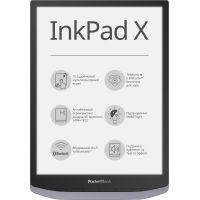Электронная книга Pocketbook 1040 InkPad X Metallic Grey (PB1040-J-CIS) изображение 2