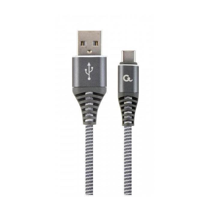Дата кабель USB 2.0 AM to Type-C 1.0m Cablexpert (CC-USB2B-AMCM-1M-PW)
