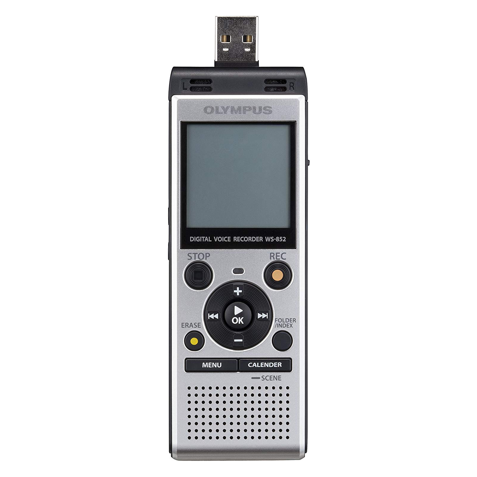 Цифровий диктофон Olympus WS-852+ME51 Stereo Microphone (V415121SE010) зображення 4
