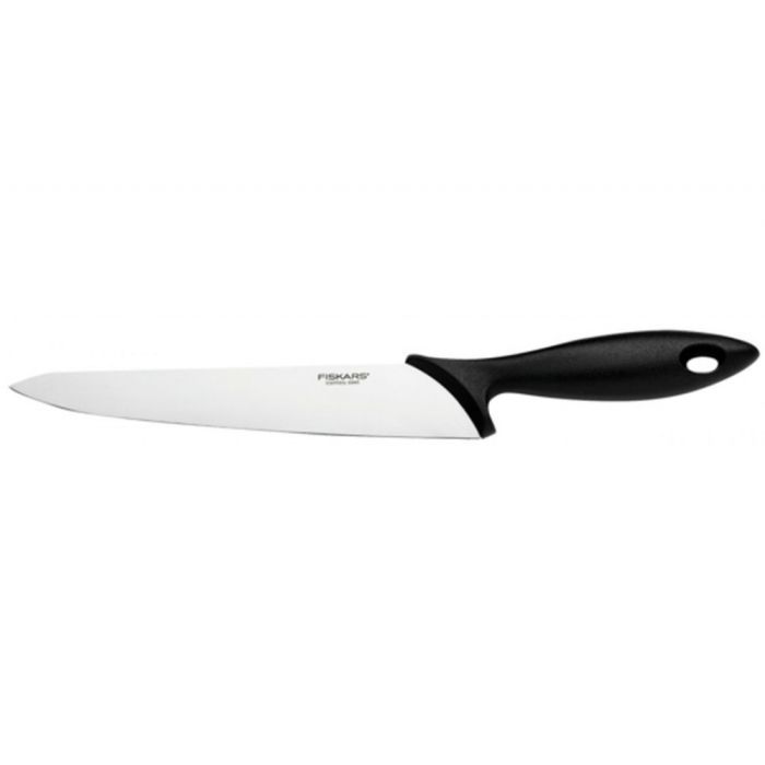 Кухонный нож Fiskars Essential универсальный 21 см Black (1023776)