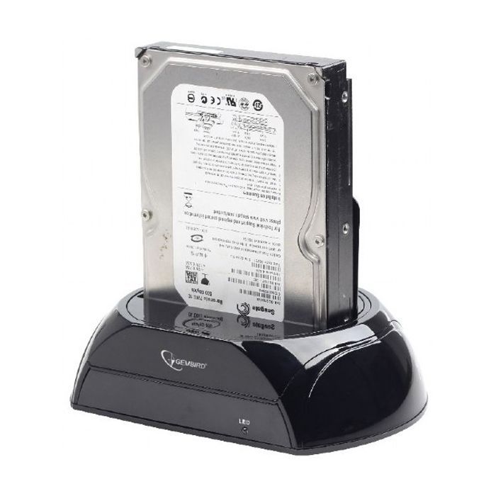 Док-станция для накопителей Gembird 2.5\3.5 SATA HDD, USB 3.0 (HD32-U3S-2) изображение 5
