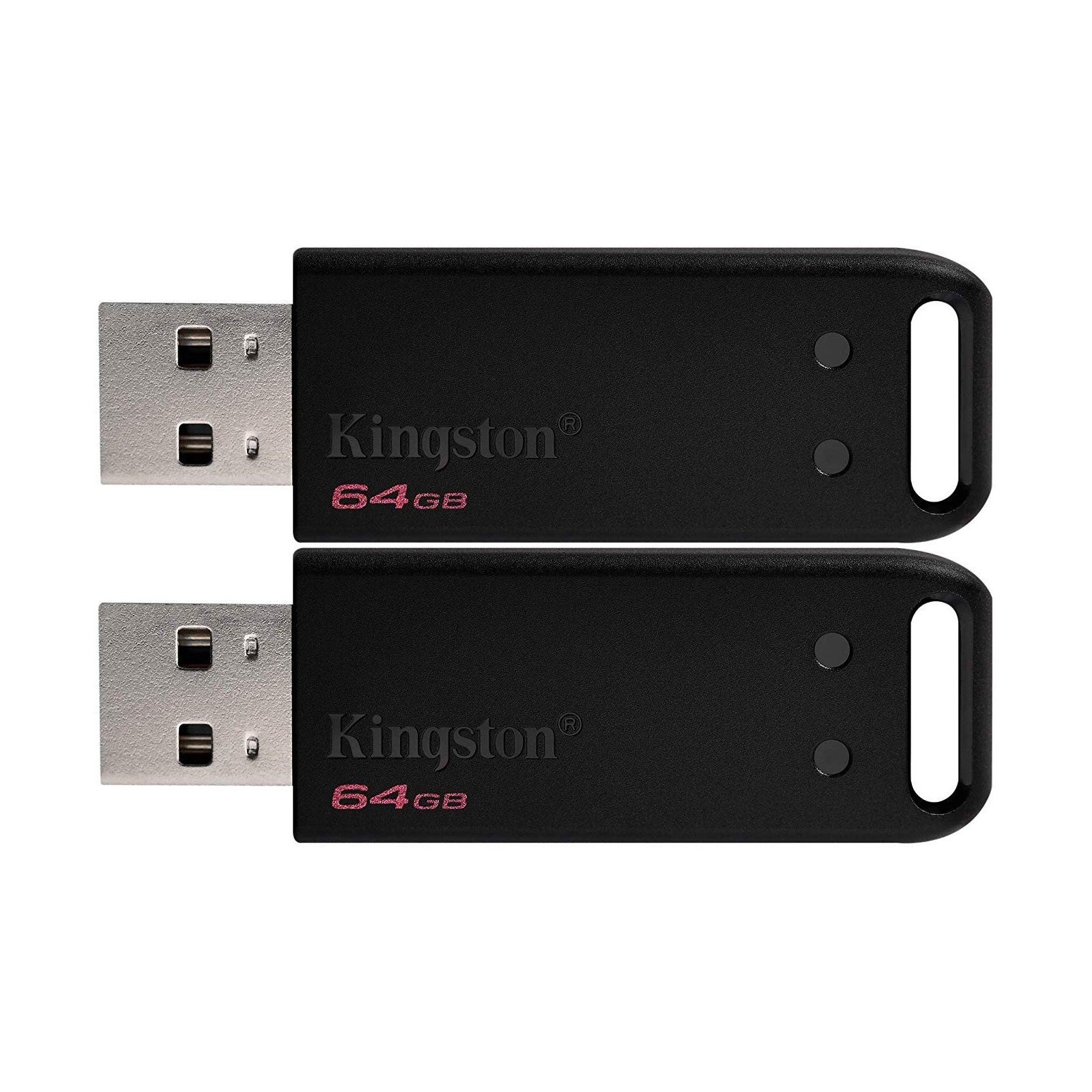 USB флеш накопичувач Kingston 2x64GB DataTraveler 20 USB 2.0 (DT20/64GB-2P)