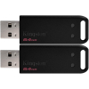 USB флеш накопичувач Kingston 2x64GB DataTraveler 20 USB 2.0 (DT20/64GB-2P)