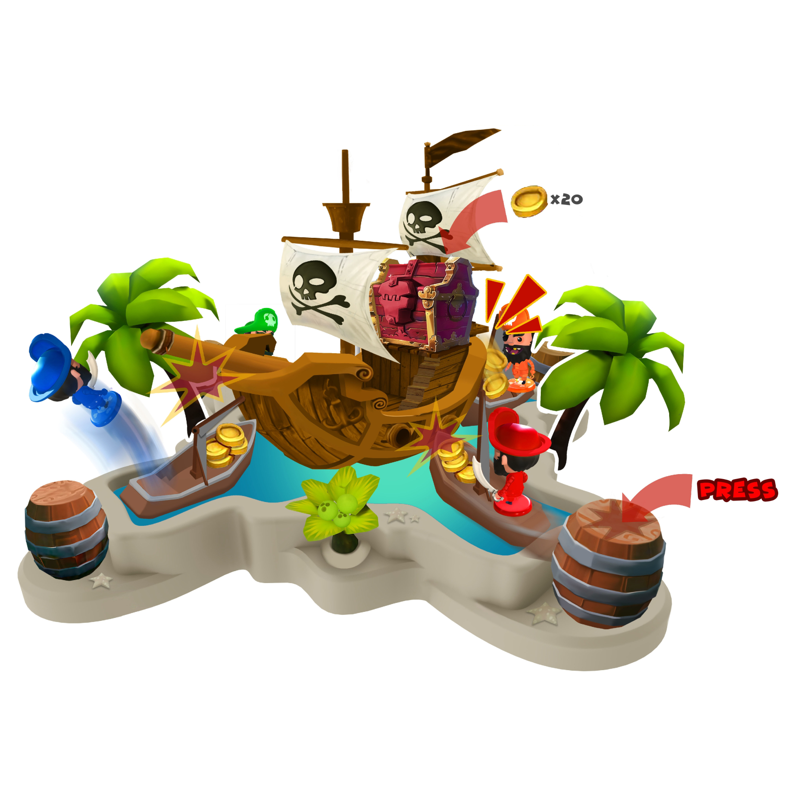 Настольная игра Splash Toys Все на борт (ST30127) изображение 4