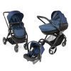 Коляска Chicco 3 в 1 Trio Best Friend+ Comfort Синяя (79420.79)