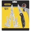 Мультитул Stanley 12 в 1 + складной нож (STHT0-71028)