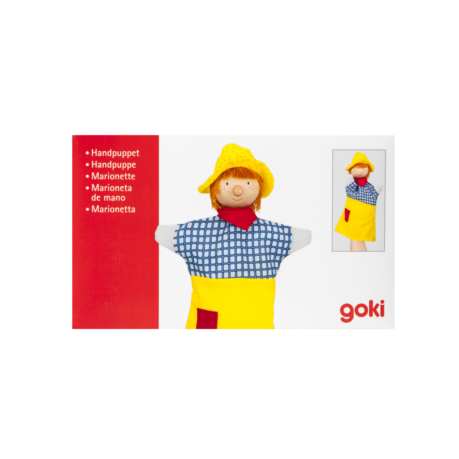Ігровий набір Goki Лялька-рукавичка Сеппл (51648G) зображення 4