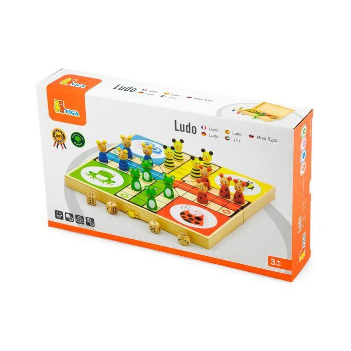 Настольная игра Viga Toys Лудо (50064) изображение 2