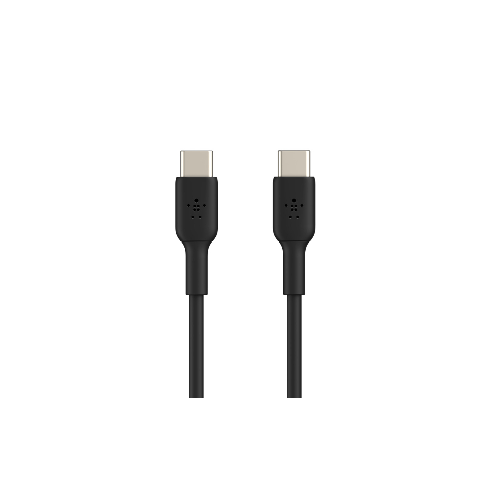 Дата кабель USB-С - USB-С, PVC, 1m, black Belkin (CAB003BT1MBK) зображення 3