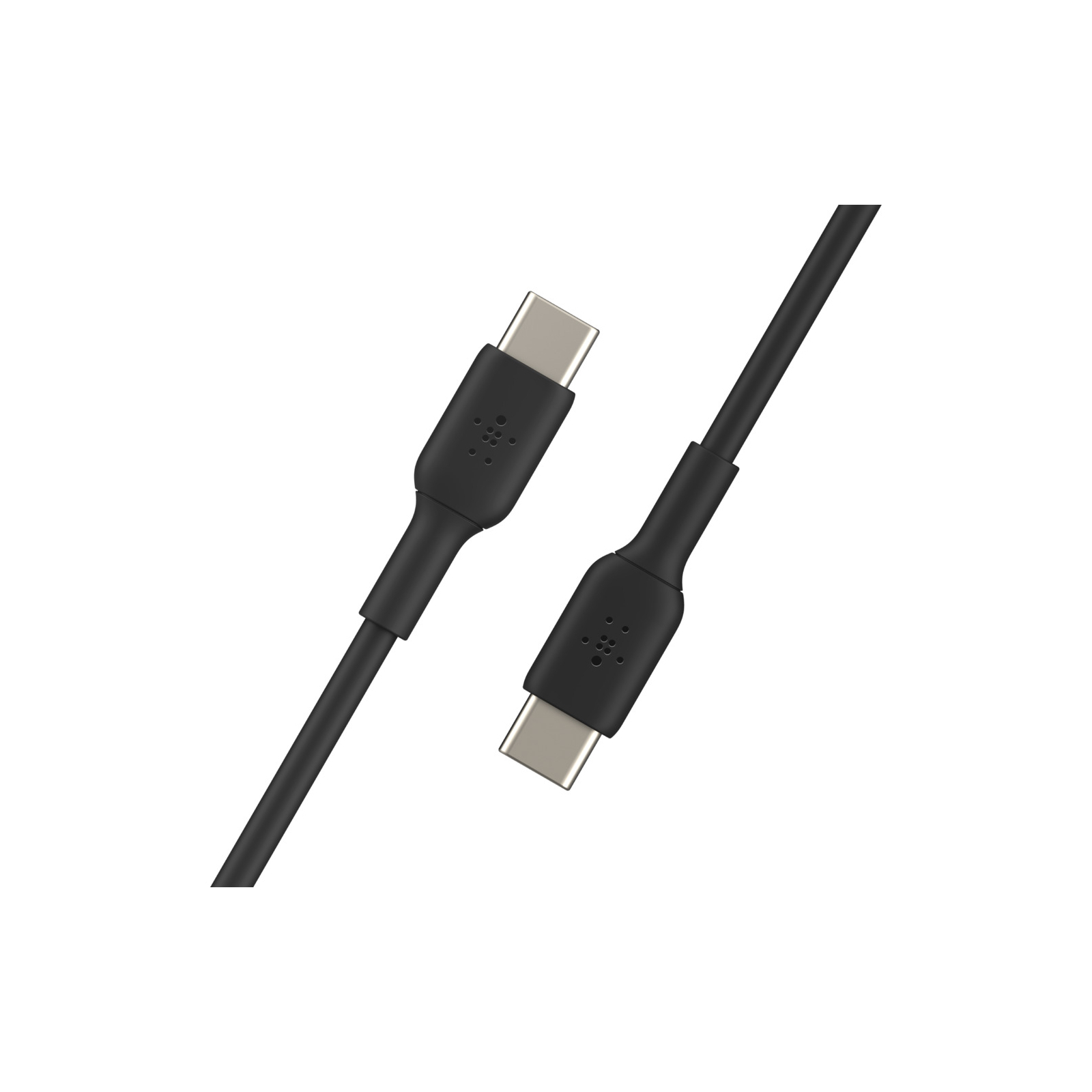 Дата кабель USB-С - USB-С, PVC, 1m, black Belkin (CAB003BT1MBK) зображення 4
