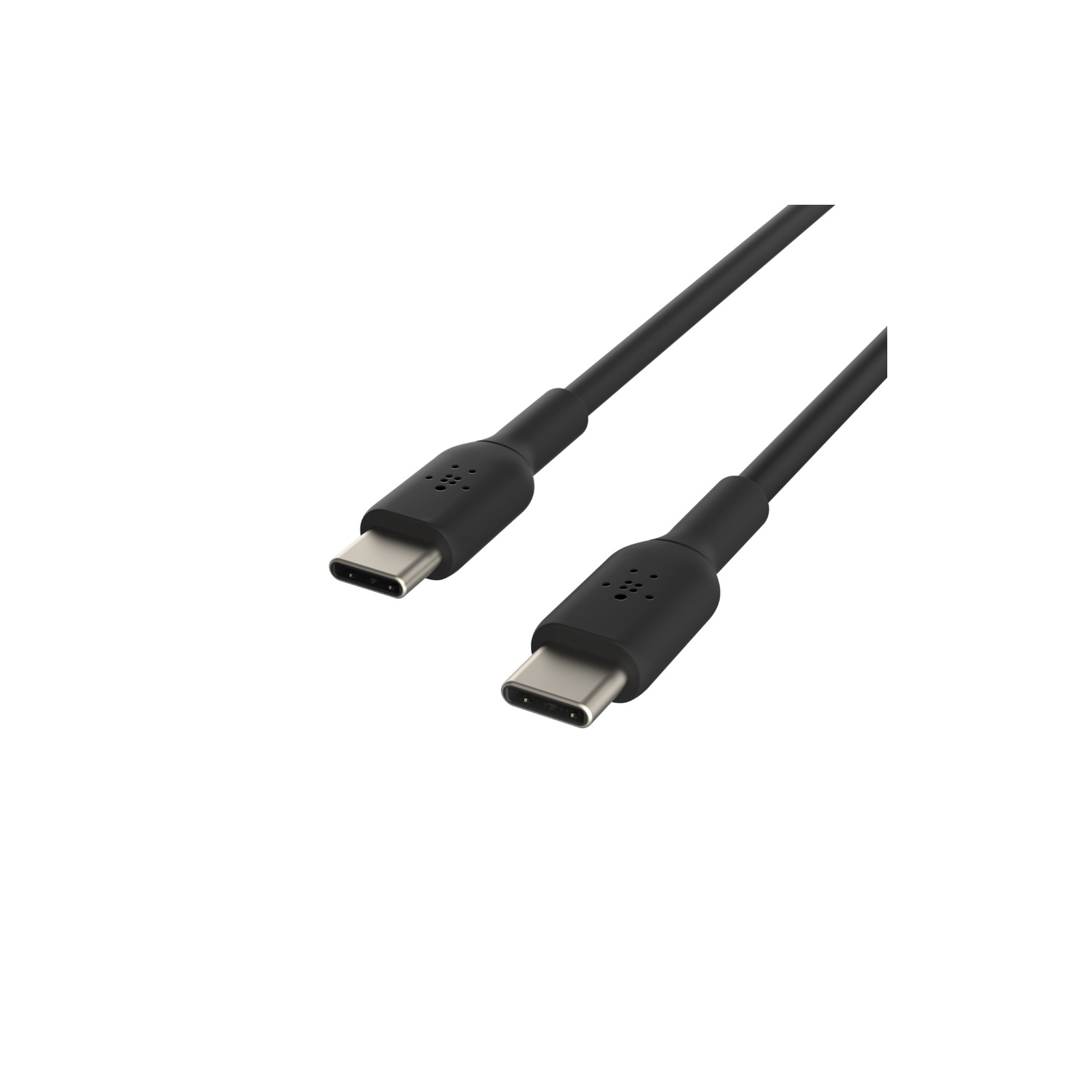 Дата кабель USB-С - USB-С, PVC, 1m, black Belkin (CAB003BT1MBK) зображення 5