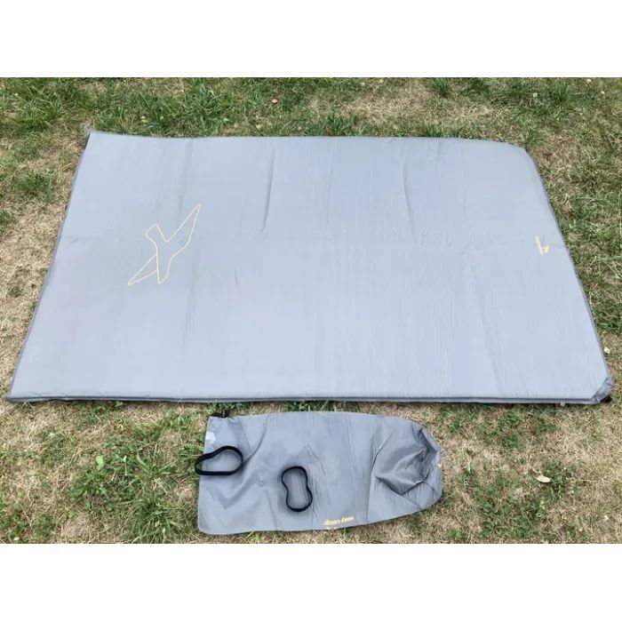 Туристический коврик Easy Camp Self-inflating Siesta Mat Double 5 cm Grey (928482) изображение 5