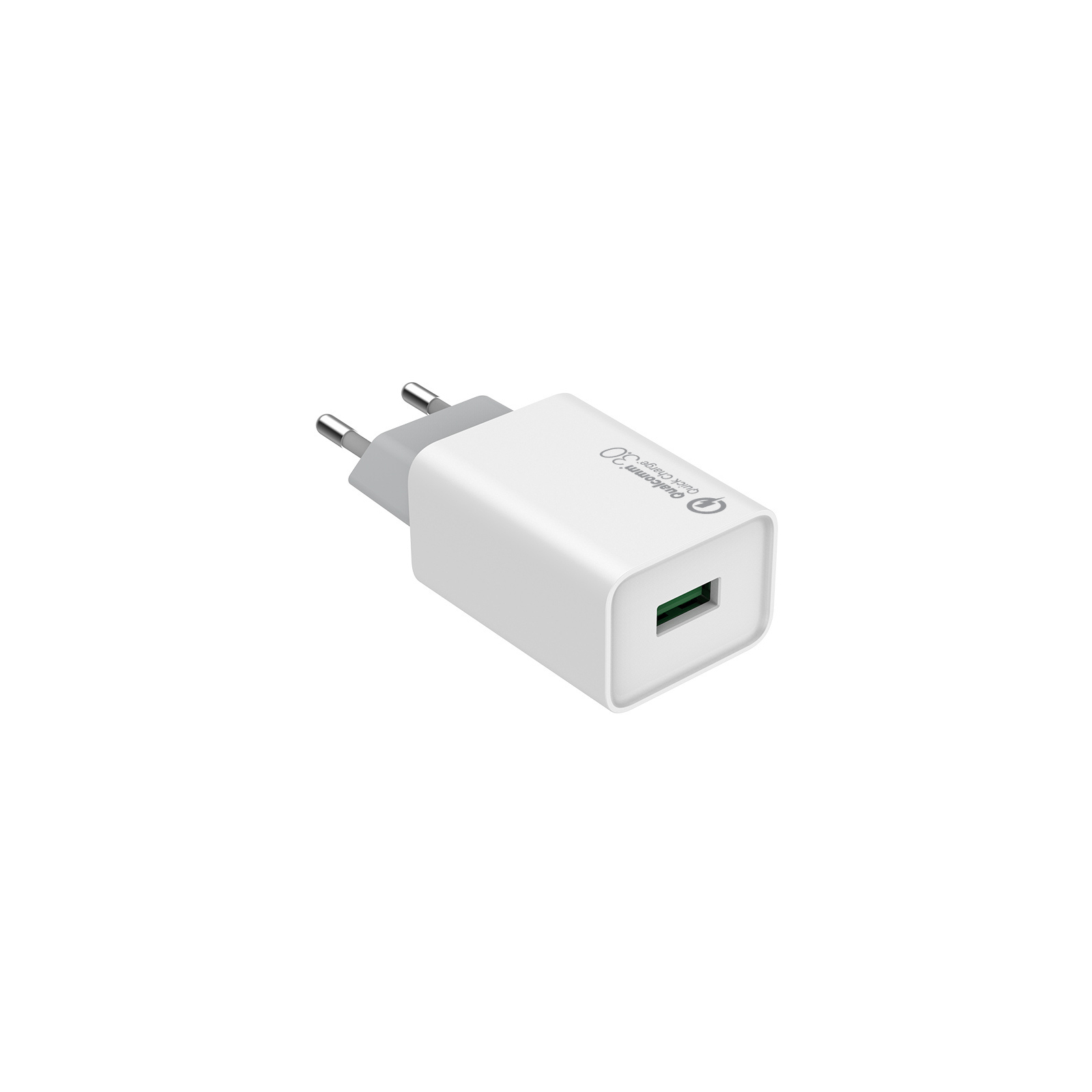 Зарядний пристрій ColorWay 1USB Quick Charge 3.0 (18W) (CW-CHS013Q-WT) зображення 2