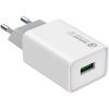 Зарядное устройство ColorWay 1USB Quick Charge 3.0 (18W) (CW-CHS013Q-WT) изображение 2