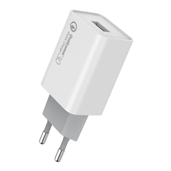 Зарядное устройство ColorWay 1USB Quick Charge 3.0 (18W) (CW-CHS013Q-WT) изображение 3