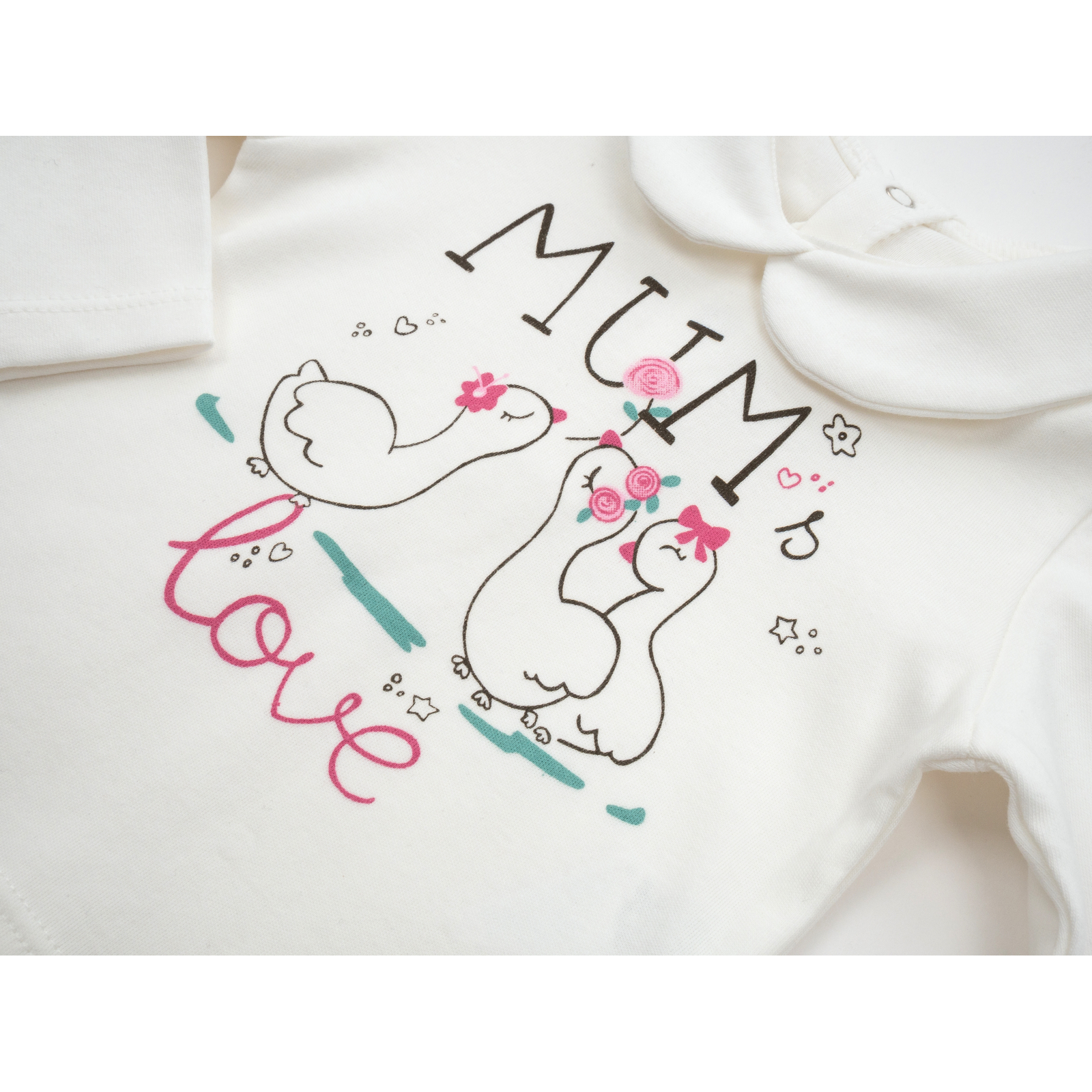 Набір дитячого одягу Tongs з бантиками (2624-68G-pink) зображення 11