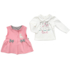 Набір дитячого одягу Tongs з бантиками (2624-68G-pink) зображення 4