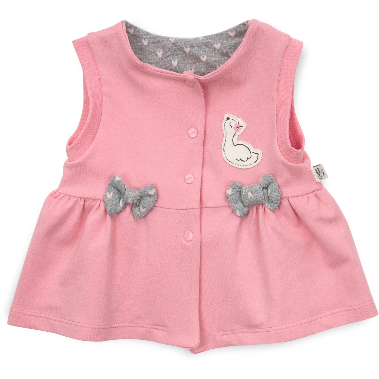 Набір дитячого одягу Tongs з бантиками (2624-68G-pink) зображення 5