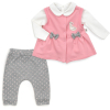 Набір дитячого одягу Tongs з бантиками (2624-68G-pink)