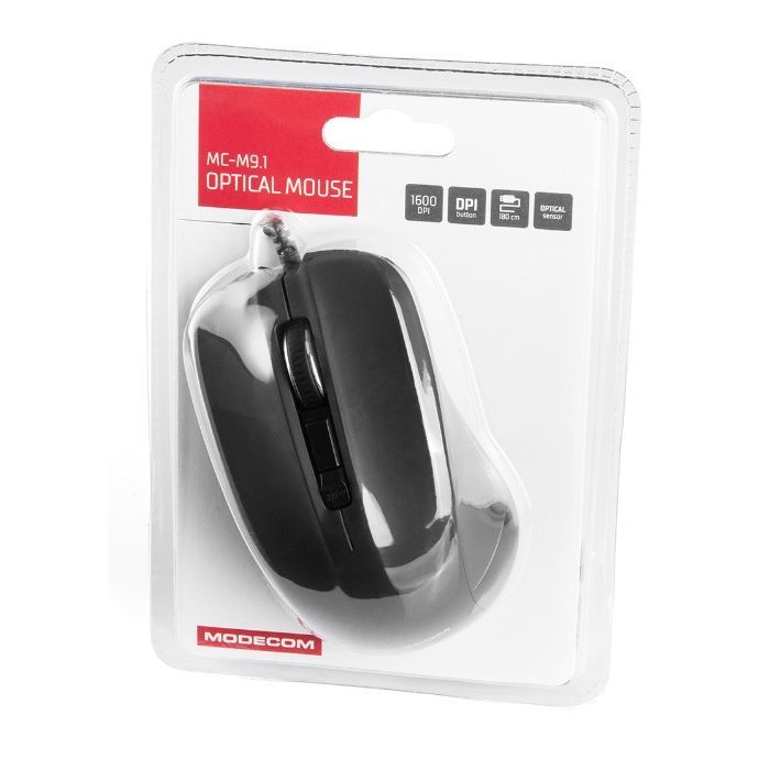 Мышка Modecom MC-M9.1 USB White (M-MC-00M9.1-200) изображение 5