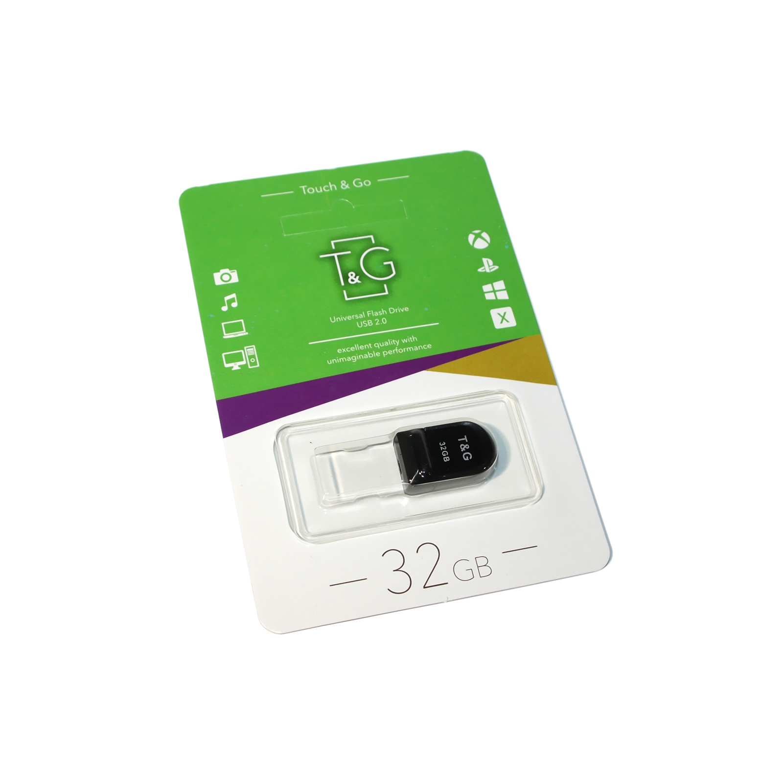 USB флеш накопитель T&G 32GB 010 Shorty Series USB 2.0 (TG010-32GB)