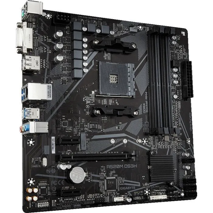 Материнская плата GIGABYTE A520M DS3H изображение 3