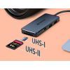 Концентратор Transcend Type-C HUB 6 ports microSD/SD Black (TS-HUB5C) зображення 4