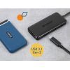 Концентратор Transcend Type-C HUB 6 ports microSD/SD Black (TS-HUB5C) зображення 7