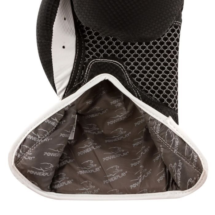Боксерські рукавички PowerPlay 3011 16oz Black/White (PP_3011_16oz_Bl/White) зображення 6